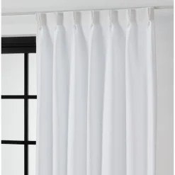 Kwantum Vouwgordijnen|Gordijnen*Gordijn Loek Wit