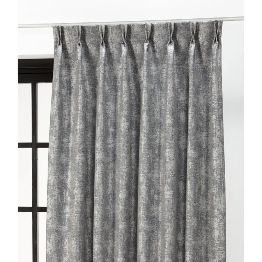 Kwantum Vouwgordijnen|Gordijnen*Gordijn Lux Grijs