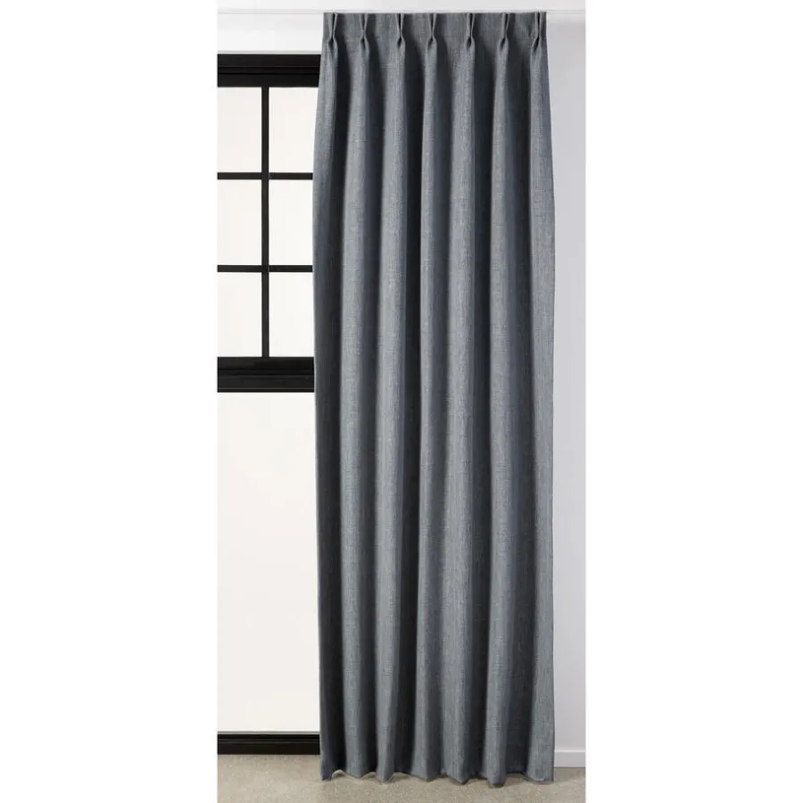 Kwantum Vouwgordijnen|Gordijnen*Gordijn Maan Donkergrijs Dr.Grijs