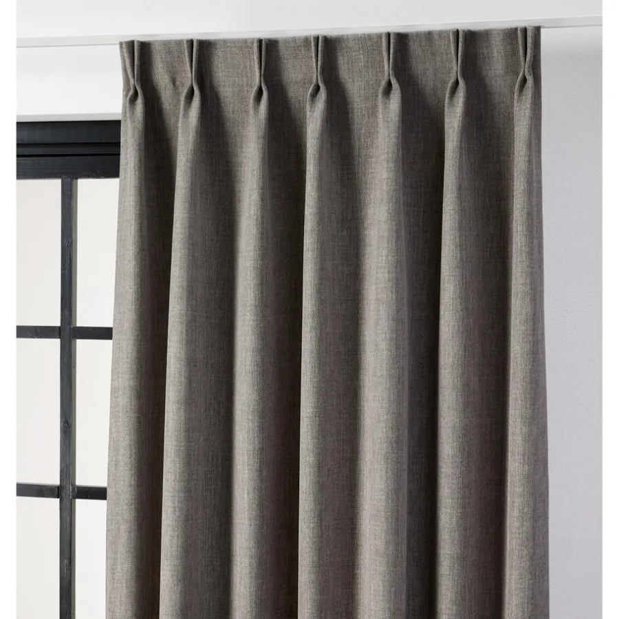 Kwantum Vouwgordijnen|Gordijnen*Gordijn Maan Taupe