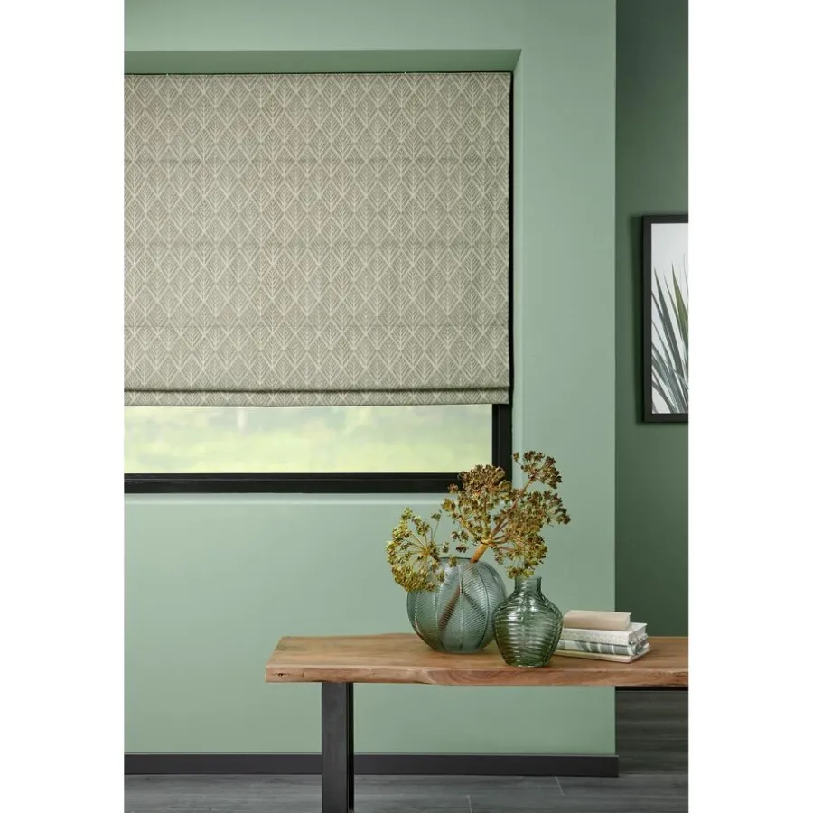 Kwantum Vouwgordijnen|Gordijnen*Gordijn Marrit Groen