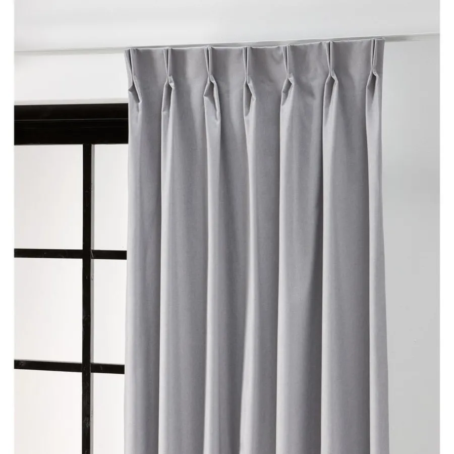 Kwantum Vouwgordijnen|Gordijnen*Gordijn Mathijs Grijs