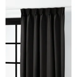 Kwantum Vouwgordijnen|Gordijnen*Gordijn Mila Zwart