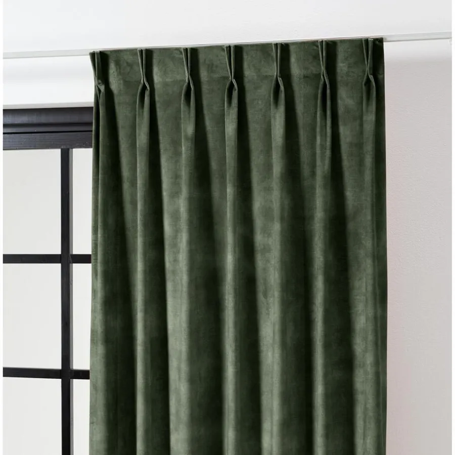 Kwantum Vouwgordijnen|Gordijnen*Gordijn Rosy Groen