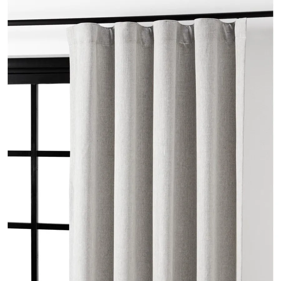 Kwantum Vouwgordijnen|Gordijnen*Gordijn Sam Grijs