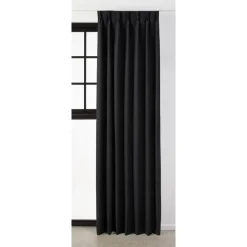 Kwantum Vouwgordijnen|Gordijnen*Gordijn Toby Zwart