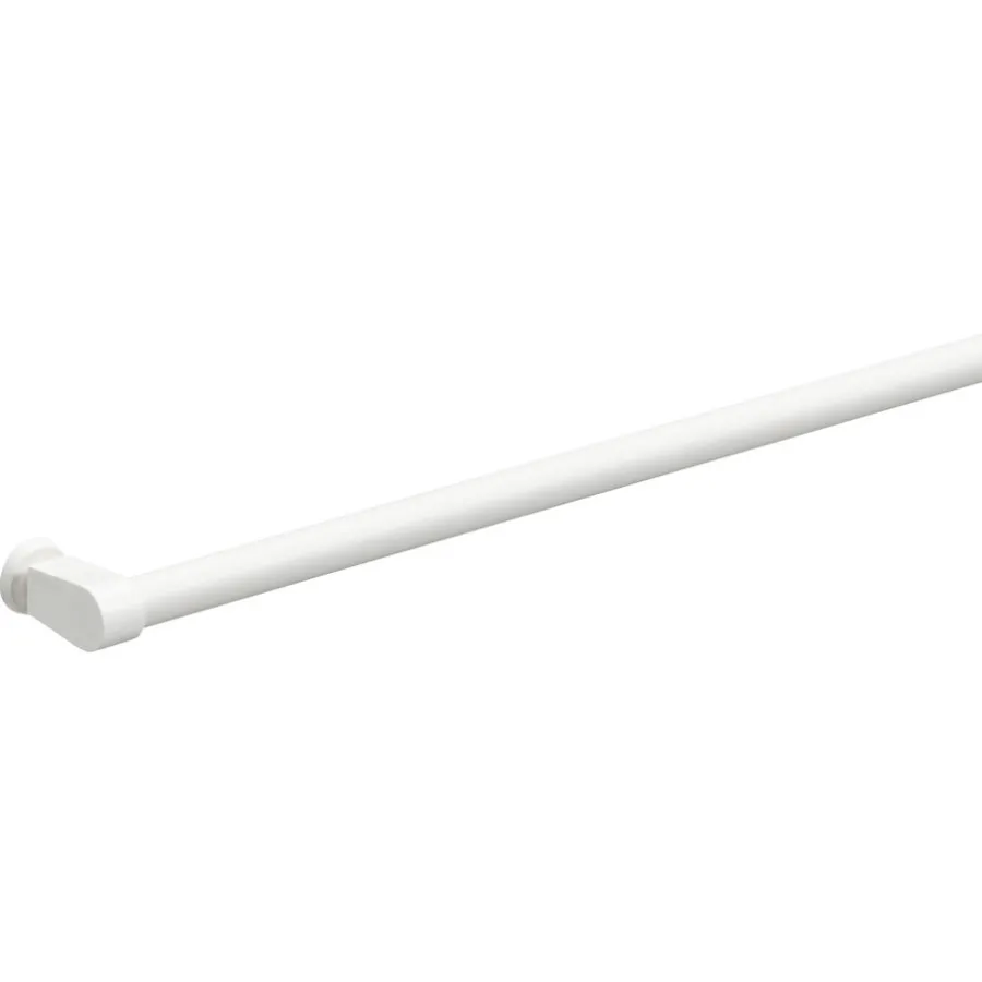 Kwantum Gordijnroedes*Gordijnroede 100 Cm Wit Kunststof - Ø13mm
