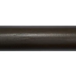 Kwantum Gordijnroedes*Gordijnroede 200cm Walnoot Bruin Hout Ø28mm