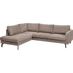 Kwantum Banken*Hoekbank Marano Links Taupe