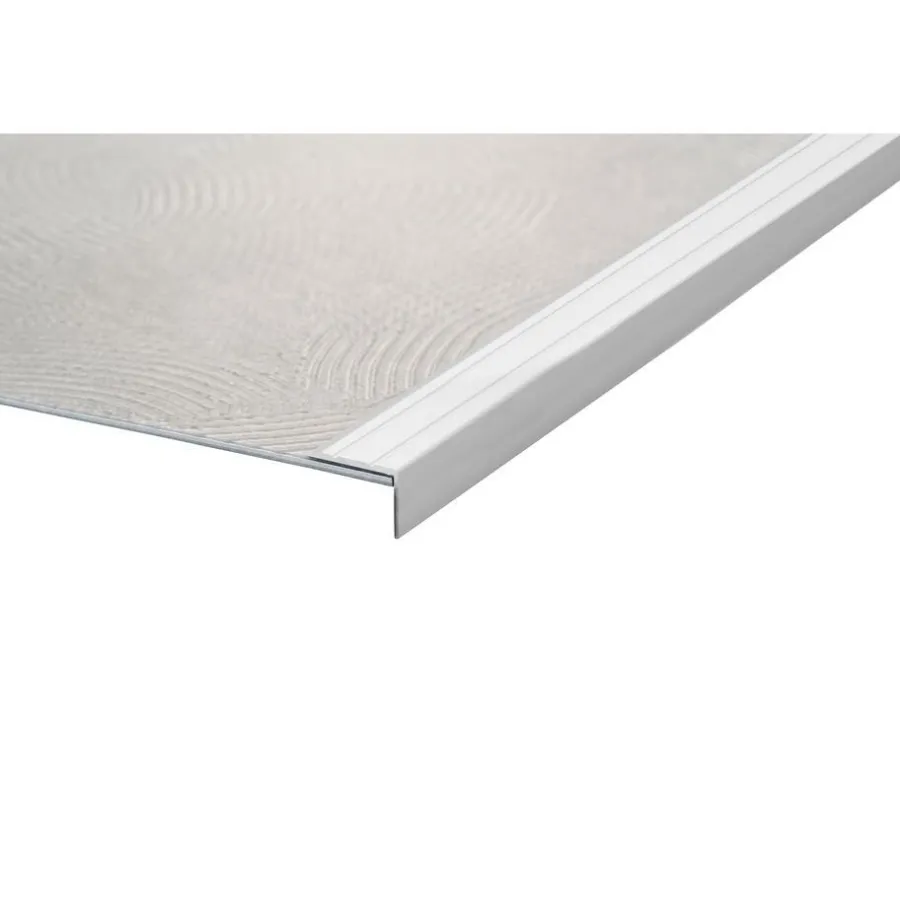 Kwantum Plinten*Hoekprofiel 20 Mm Rvs 100 Cm