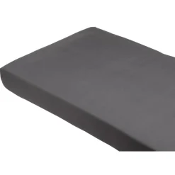 Kwantum Hoeslakens. Moltons & Kussenslopen|Beddengoed*Hoeslaken Katoen Antraciet - 160x200cm 200x160 Cm 200X160CM