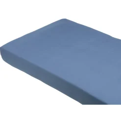 Kwantum Hoeslakens. Moltons & Kussenslopen|Beddengoed*Hoeslaken Katoen Blauw - 90x200cm