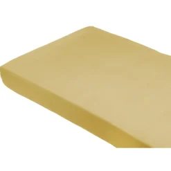 Kwantum Hoeslakens. Moltons & Kussenslopen|Beddengoed*Hoeslaken Katoen Oker - 90x200cm