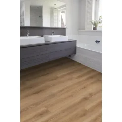 Kwantum Klik Pvc-Vloeren*2in1 Klik PVC Jiggs Eiken Met Geïntegreerde Ondervloer Je berekent hoeveel meters je nodig hebt door lengte en breedte in te vullen