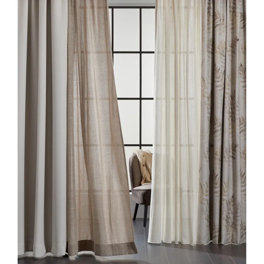 Kwantum Vouwgordijnen|Inbetweens*Inbetween Ellis Taupe