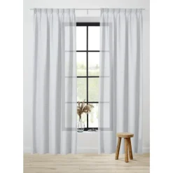 Kwantum Vouwgordijnen|Gordijnen*Inbetween Jolanda Wit 298 Cm