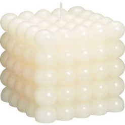 Kwantum Kaarsen & Theelichten|Kaarsen & Theelichten*Kaars Cube Wit