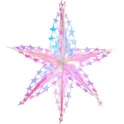 Kwantum Kerstdecoratie*Kerstdecoratie Holo Ster ⌀40 Cm 40 Cm 040CM