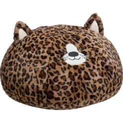 Kwantum Poefen & Hockers*Kids Poef Luipaard Bruin