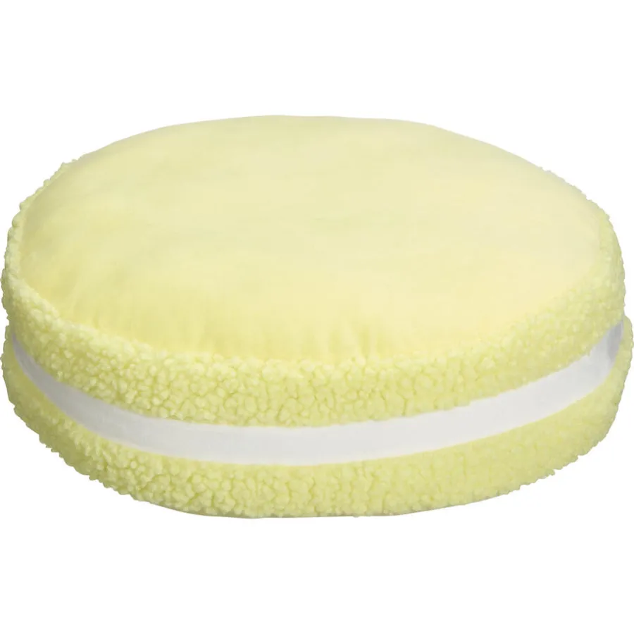 Kwantum Sierkussens*Kussen Macaron Geel Ø40 Cm Lila