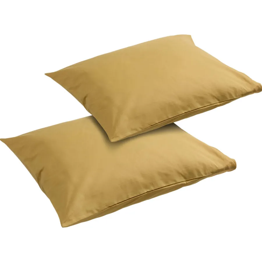 Kwantum Hoeslakens. Moltons & Kussenslopen|Beddengoed*Kussensloop Katoen - 60x70cm Oker