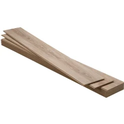 Kwantum Tegellook Laminaat|Extra Breed Laminaat*Laminaat Oakdale Whitewash Eiken