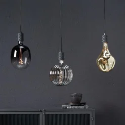 Kwantum Lichtbronnen*LED Lamp 16,5x28 Cm Champagne E27 Dimbaar