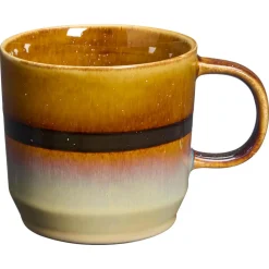 Kwantum Kerstservies|Mokken*Mok Met Oor XL Ivo Bruin 470ml