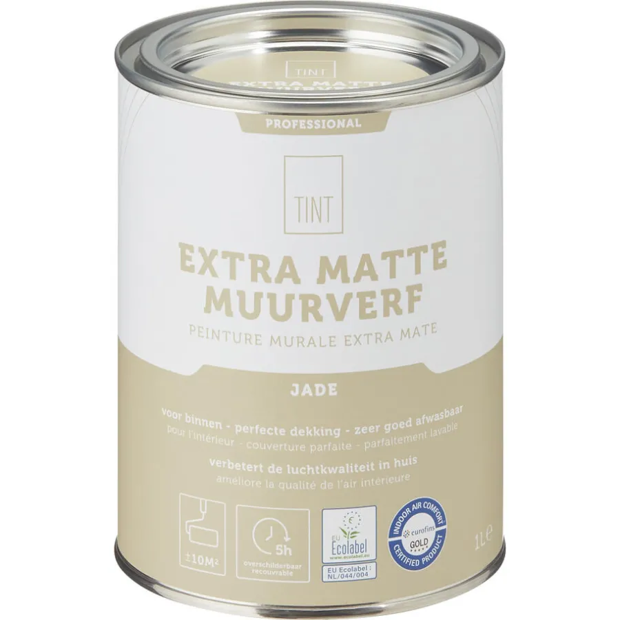 Kwantum Muurverf*Muurverf Professional Jade 1 L 1L
