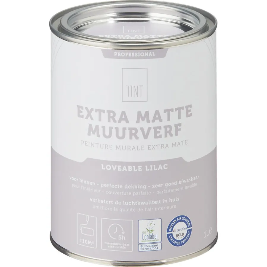 Kwantum Muurverf*Muurverf Professional Loveable Lilac 1 L 1L