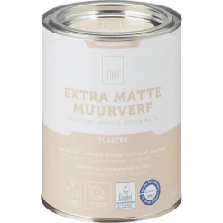 Kwantum Muurverf*Muurverf Professional Plaster 1 L 1L