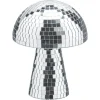 Kwantum Kerstdecoratie|Decoratie Beelden*Object Paddenstoel Disco Zilver - 15x15x18 Cm