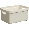 Kwantum Opbergboxen & Lades*Opbergbox Sigma Greige 13 Liter