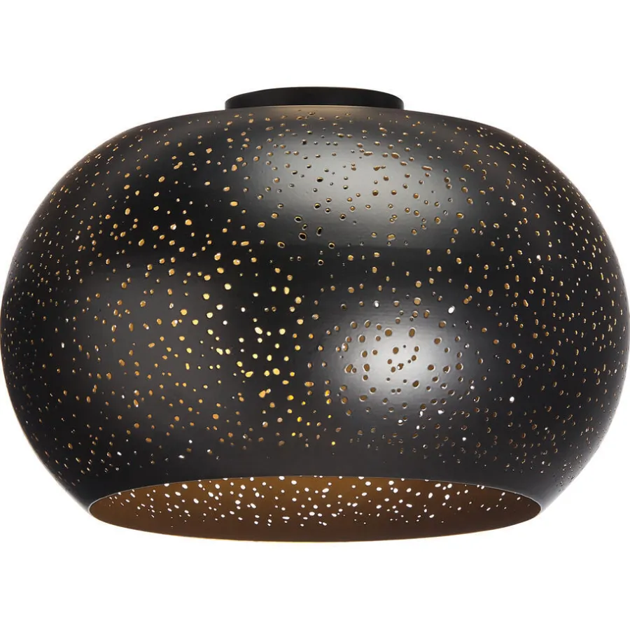 Kwantum Plafondlampen*Plafondlamp Gemino Zwart