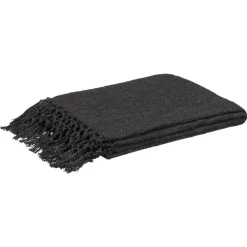 Kwantum Plaids*Plaid Illats - 130x170 Cm Zwart