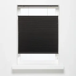 Kwantum Plisségordijnen*Plisségordijn Dae Zwart 80x175 Cm 080X175CM