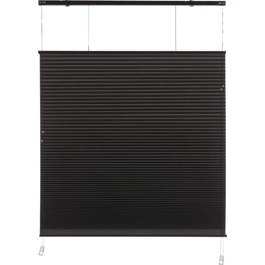 Kwantum Plisségordijnen*Plisségordijn Dae Zwart 80x175 Cm 080X175CM