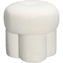 Kwantum Poefen & Hockers*Poef Donutti Wit