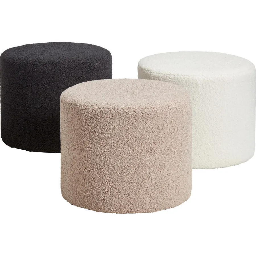 Kwantum Poefen & Hockers*Poef Padule Taupe