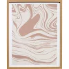 Kwantum Wanddecoratie*Poster Liquid Marble 40x50 Cm