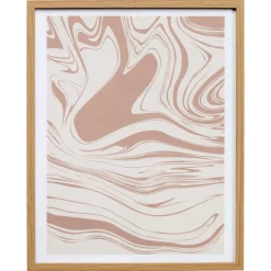 Kwantum Wanddecoratie*Poster Liquid Marble 40x50 Cm