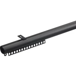 Kwantum Gordijnrails*Railroedeset 150 Cm Zwart Metaal - Ø28mm