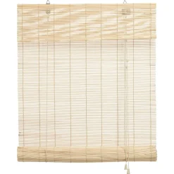Kwantum Rolgordijnen*Rolgordijn Bamboe Naturel 90x160 Cm 090X160CM