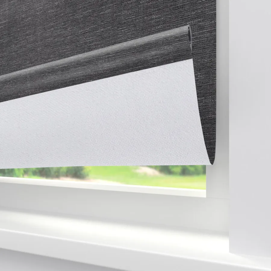 Kwantum Rolgordijnen*Rolgordijn Cloe Verduisterend Zwart