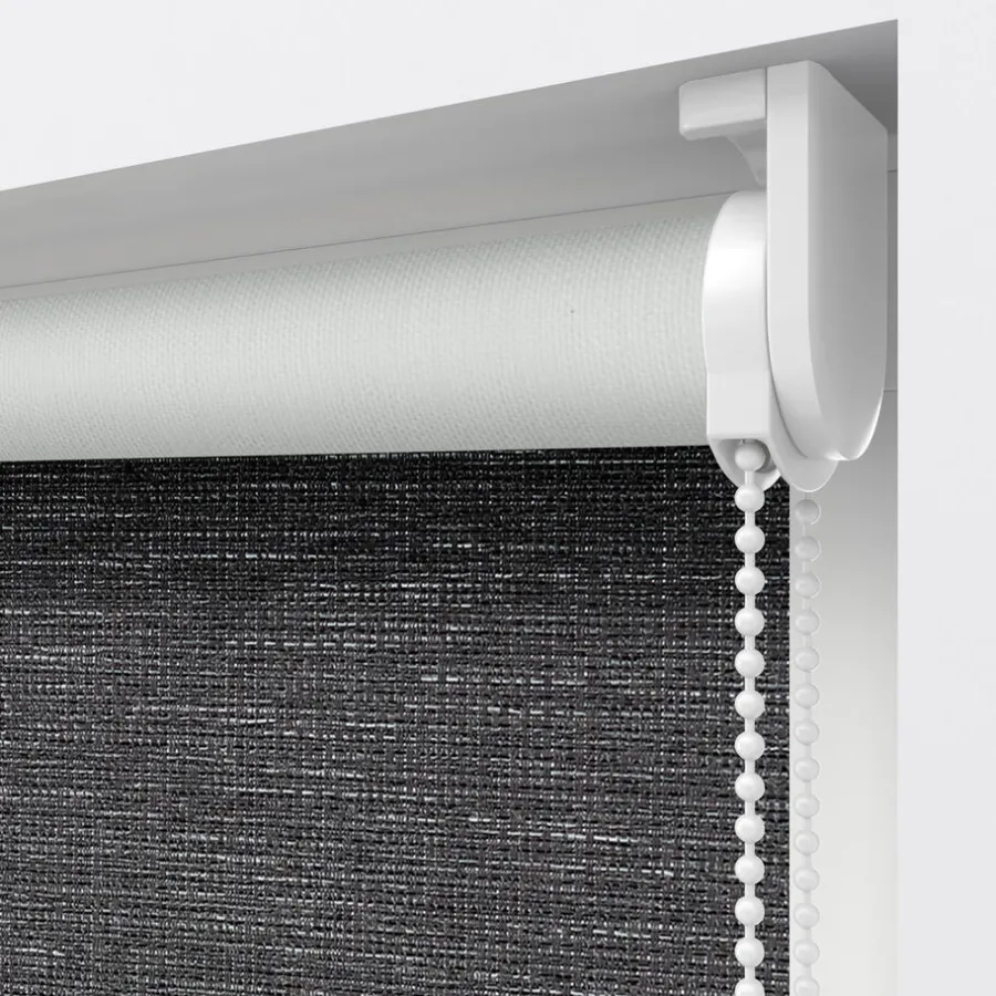 Kwantum Rolgordijnen*Rolgordijn Cloe Verduisterend Zwart