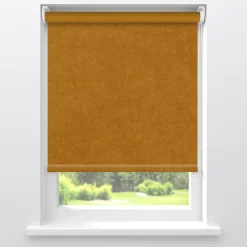 Kwantum Rolgordijnen*Rolgordijn Gus Deels Verduisterend Oker