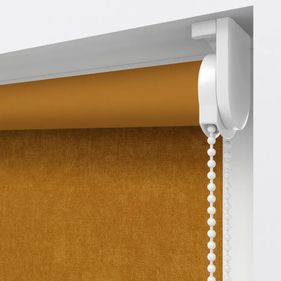 Kwantum Rolgordijnen*Rolgordijn Gus Deels Verduisterend Oker