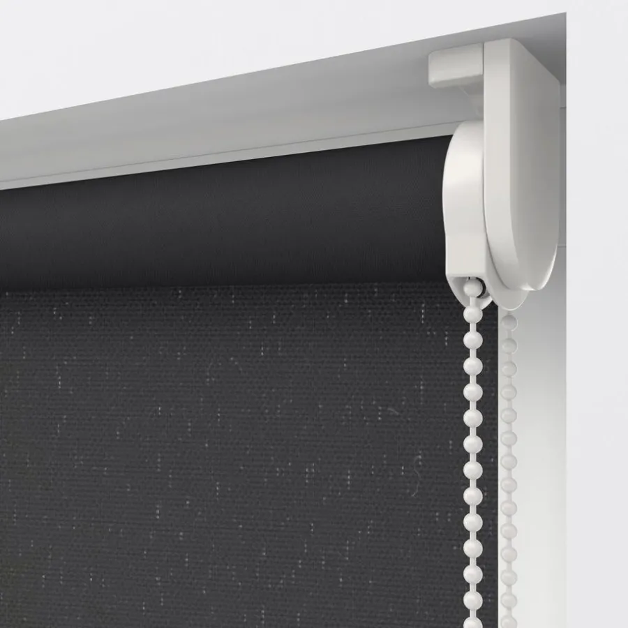 Kwantum Rolgordijnen*Rolgordijn Jodi Lichtdoorlatend Zwart