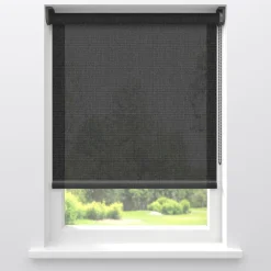 Kwantum Rolgordijnen*Rolgordijn Screen Vinz Zwart