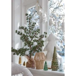 Kwantum Kerstdecoratie*Slinger Kerstboom Wit